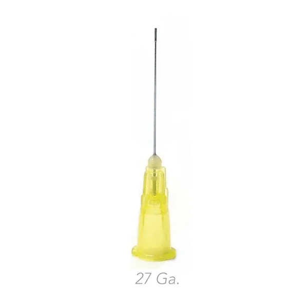 Dental Conduit - Endo - Endo Irrigation Needle Tips - 27 Ga. (Yellow)