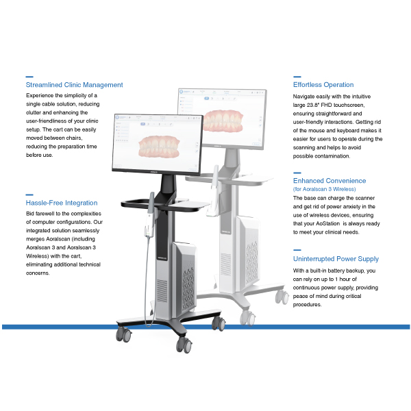 Dental Conduit - 3D Printing - Scanners - AoStation for Aoralscan 3 (Wired) 03