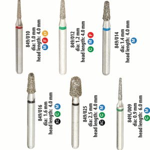 Crosstech Premium Diamonds-ROUND END TAPER 849